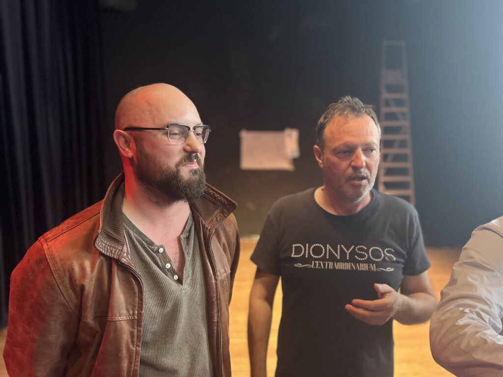 Maël Lucas et Fabrice Vandersmissen - journée autour des droits culturels, Bruxelles
