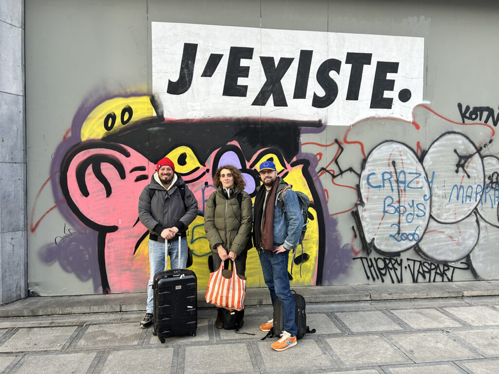 Graphiti J'EXISTE - Bruxelles