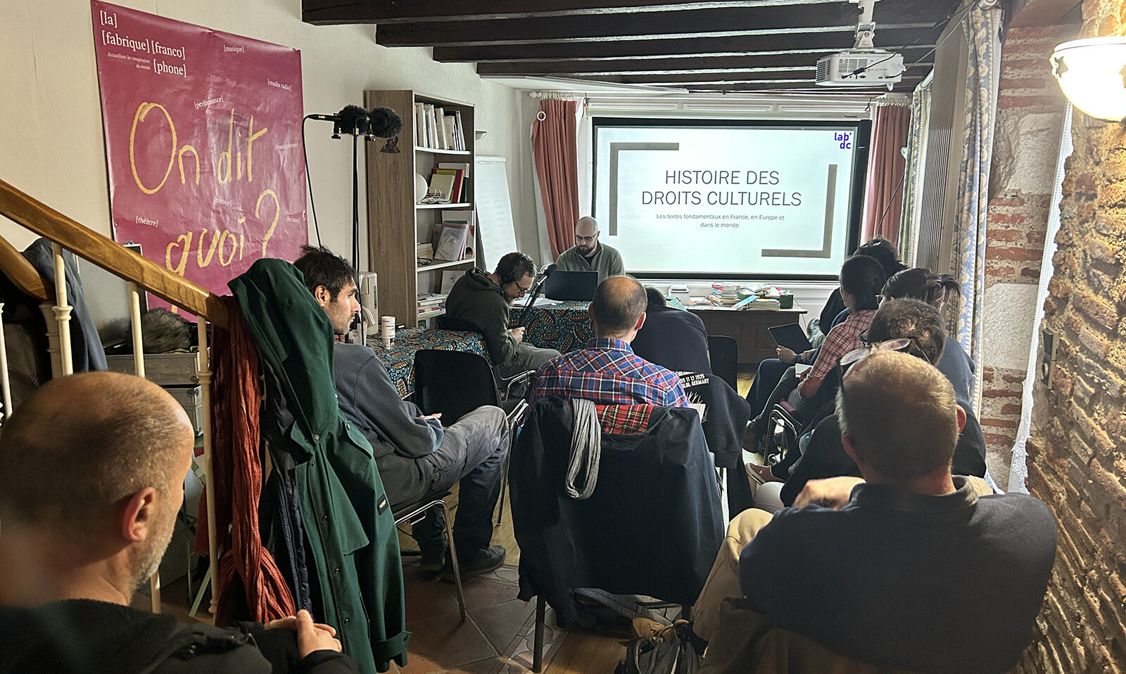 Formation de Maël Lucas - Laboratoire des droits culturels, à Cahors